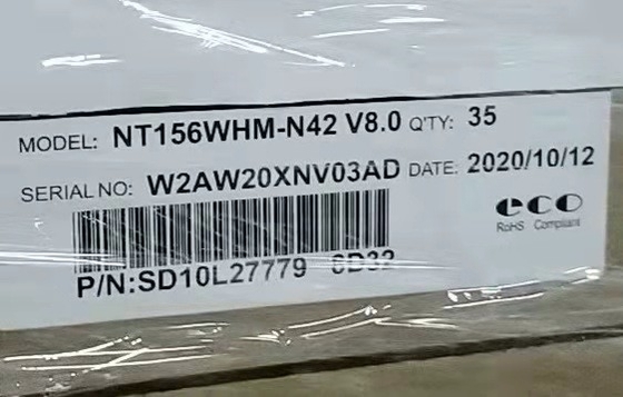 購入 220cd/m2 インダストリアルLcdモニター 15.6インチ IPS WLED 100PPI NT156WHM-N42 online manufacture