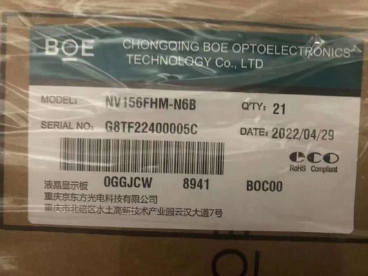 良い価格 400CD/M2 30PIN 141PPI BOE モニター パネル PC LCDディスプレイ 15.6 インチ NV156FHM-N6B オンライン