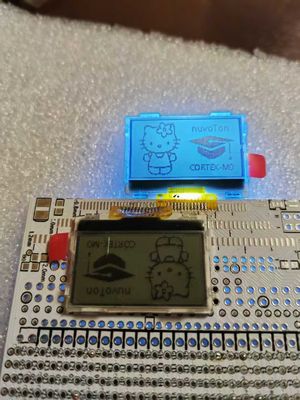 良い価格 1.1インチ 128*64ピクセル COG LCD パネル AIP31567AドライバーのインダストリアルLCDディスプレイ オンライン