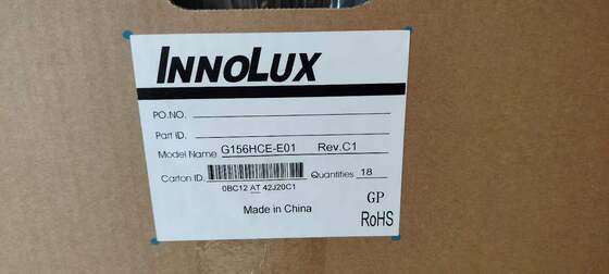 良い価格 1920x1080ピクセル解像度、450cd/m²輝度、40ピンインターフェースを備えたInnolux 15.6インチLCDパネル産業用LCDディスプレイ オンライン