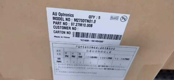 良い価格 AUO 27インチ液晶ディスプレイパネル、2560x1440ピクセル、350 cd/m²輝度、130ピンコネクタ オンライン