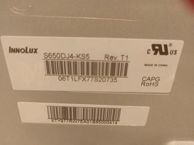 良い価格 イノルークス 65 インチ LED LCD テレビ パネル 3140 * 2160 ピクセル 51P RGB 垂直ストライプ オンライン