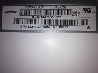 良い価格 Innolux 15.61 インチ LCD モニター 1920*1080ピクセル 解像度 250 cd/m2 明るさ 30Pin LVDS インターフェース オンライン