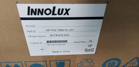 良い価格 17.3インチテレビ ワイドスクリーンLCDコンピュータモニター Innolux 300cd/m2 30ピン N173HCE-E31 オンライン