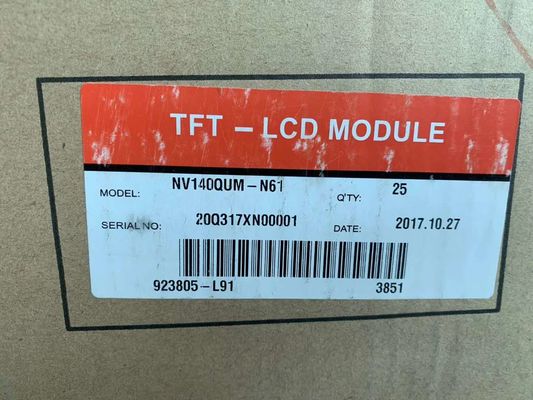 良い価格 BOE NV140QUM-N61 14インチLCDディスプレイ 3840x2160 UHD解像度 400cd明るさ 40ピンコネクタ オンライン