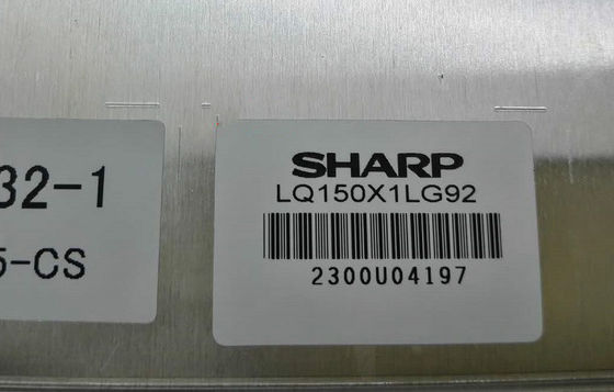 良い価格 シャープ 15 インチ インダストリアル LCD ディスプレイ 1024x768 ピクセル 400cd/m2 明るさ LVDS 20ピンコネクタ オンライン
