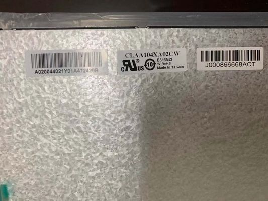 良い価格 LCM CPT インダストリアル LCD パネル 10.4 インチ 220cd/M2 1024*768 123PPI CLAA104XA02CW オンライン